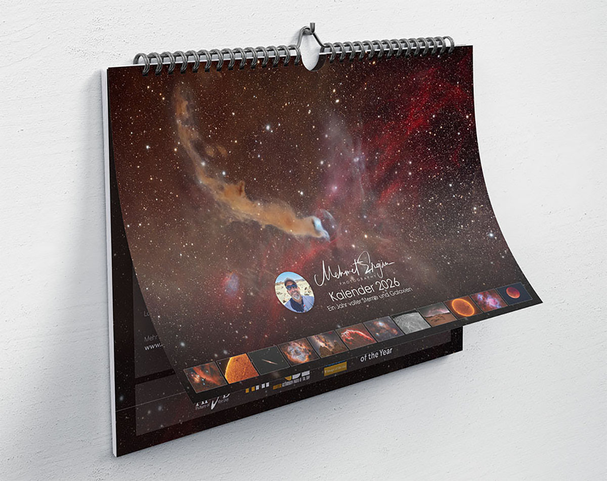 Astro Wandkalender 2026